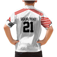 Swiss Football Custom Family Matching Mermaid Dress and Hawaiian Shirt 1990-1992 Retro White Switzerland Vintage