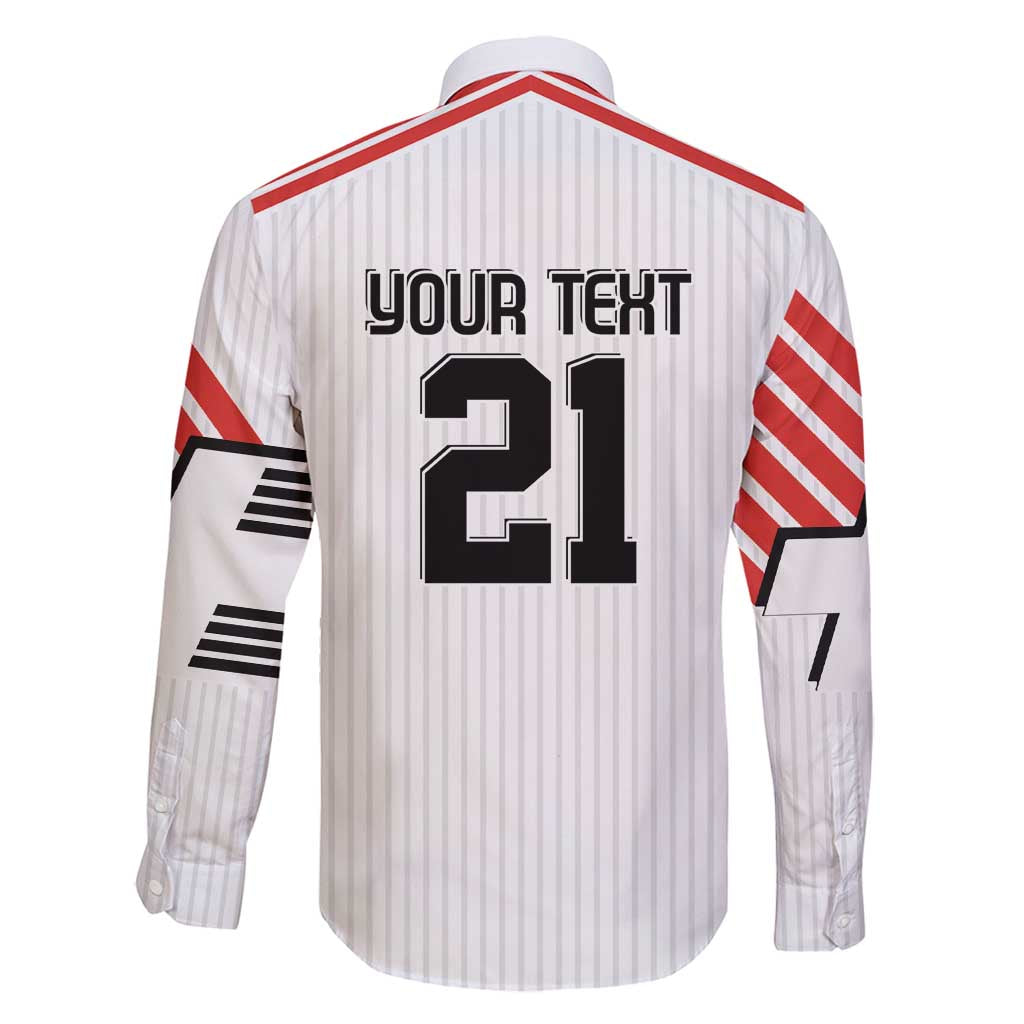 Swiss Football Custom Family Matching Puletasi and Hawaiian Shirt 1990-1992 Retro White Switzerland Vintage