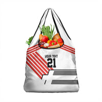 Swiss Football Custom Grocery Bag 1990-1992 Retro White Switzerland Vintage