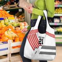 Swiss Football Custom Grocery Bag 1990-1992 Retro White Switzerland Vintage