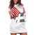 Swiss Football Custom Hoodie Dress 1990-1992 Retro White Switzerland Vintage