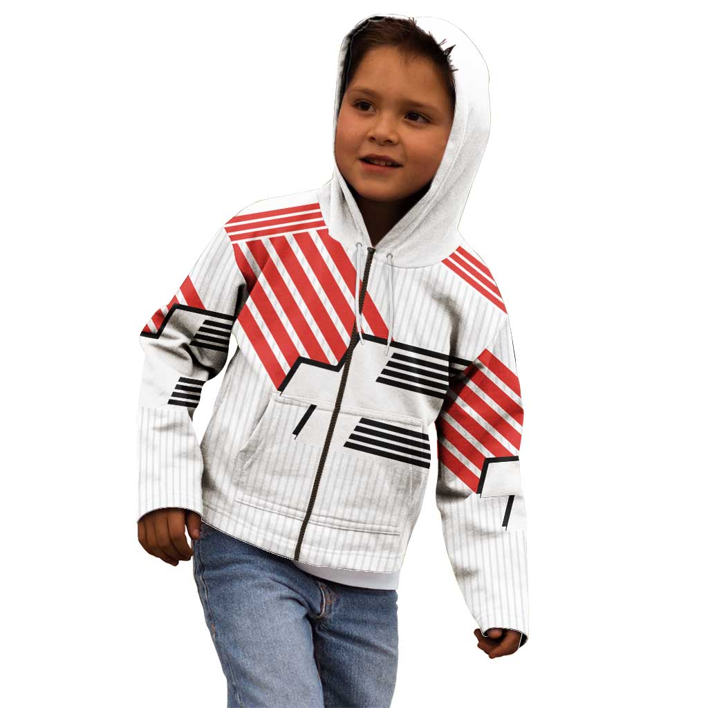 Swiss Football Custom Kid Hoodie 1990-1992 Retro White Switzerland Vintage