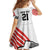 Swiss Football Custom Kid Short Sleeve Dress 1990-1992 Retro White Switzerland Vintage