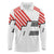 Swiss Football Custom Long Sleeve Polo Shirt 1990-1992 Retro White Switzerland Vintage