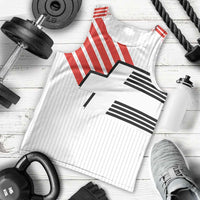 Swiss Football Custom Men Tank Top 1990-1992 Retro White Switzerland Vintage