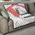 Swiss Football Custom Quilt 1990-1992 Retro White Switzerland Vintage