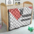 Swiss Football Custom Quilt 1990-1992 Retro White Switzerland Vintage