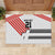 Swiss Football Custom Rubber Doormat 1990-1992 Retro White Switzerland Vintage