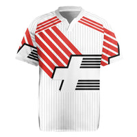 Swiss Football Custom Rugby Jersey 1990-1992 Retro White Switzerland Vintage