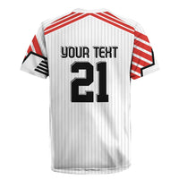 Swiss Football Custom Rugby Jersey 1990-1992 Retro White Switzerland Vintage