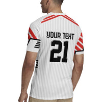 Swiss Football Custom Rugby Jersey 1990-1992 Retro White Switzerland Vintage