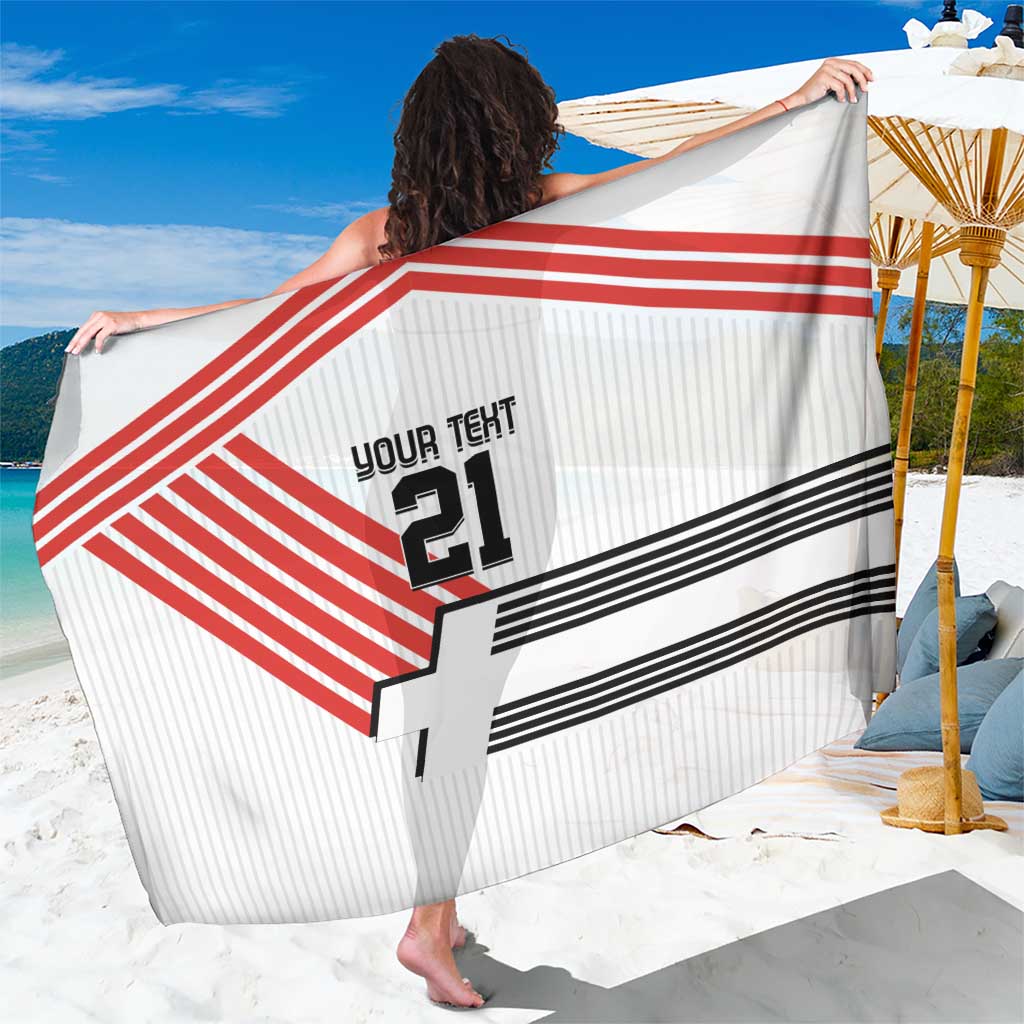 Swiss Football Custom Sarong 1990-1992 Retro White Switzerland Vintage