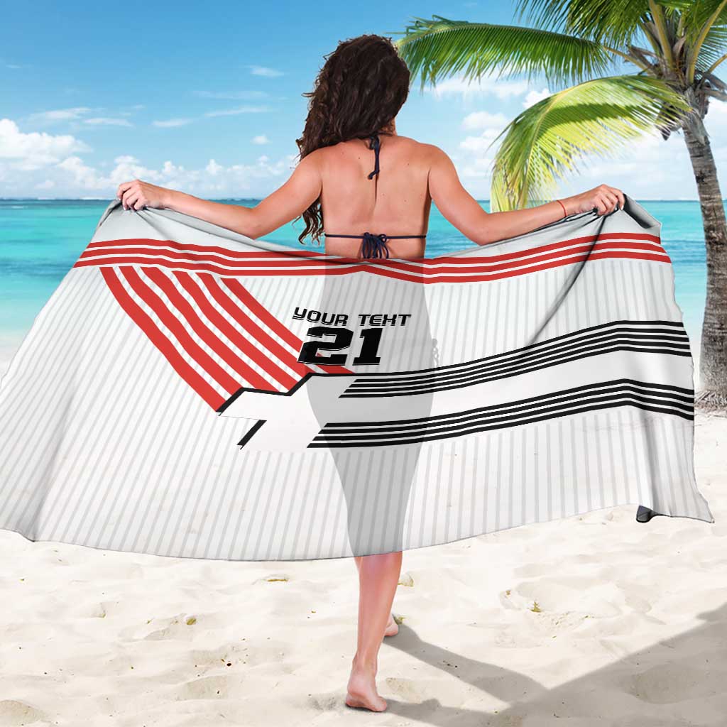 Swiss Football Custom Sarong 1990-1992 Retro White Switzerland Vintage