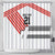 Swiss Football Custom Shower Curtain 1990-1992 Retro White Switzerland Vintage