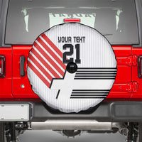 Swiss Football Custom Spare Tire Cover 1990-1992 Retro White Switzerland Vintage