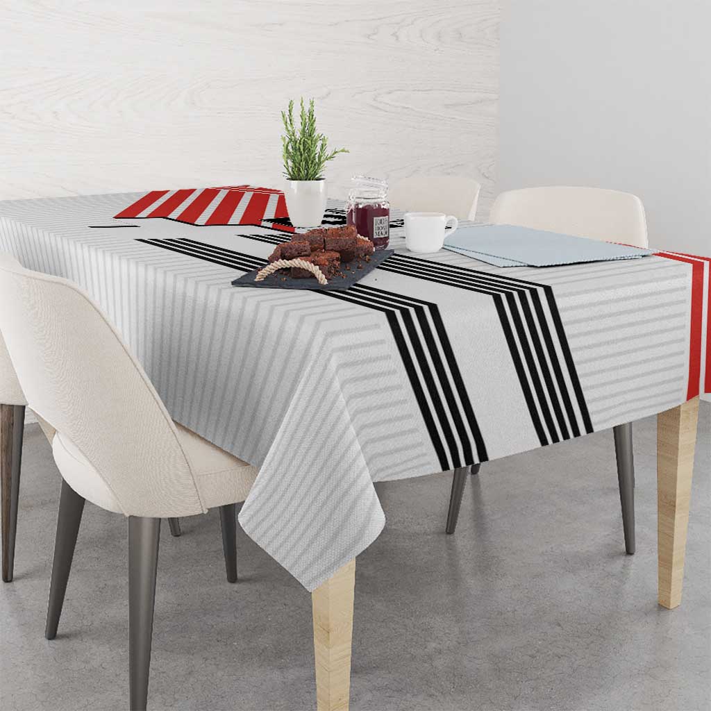 Swiss Football Custom Tablecloth 1990-1992 Retro White Switzerland Vintage