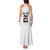 Swiss Football Custom Tank Maxi Dress 1990-1992 Retro White Switzerland Vintage