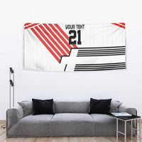 Swiss Football Custom Tapestry 1990-1992 Retro White Switzerland Vintage