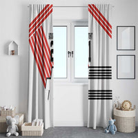 Swiss Football Custom Window Curtain 1990-1992 Retro White Switzerland Vintage