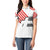 Swiss Football Custom Women Polo Shirt 1990-1992 Retro White Switzerland Vintage