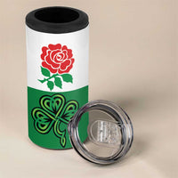 Custom British Lions 4 in 1 Can Cooler Tumbler Combination of England Irish Scottish Welsh