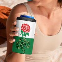 Custom British Lions 4 in 1 Can Cooler Tumbler Combination of England Irish Scottish Welsh