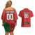 Custom British Lions Couples Matching Off Shoulder Short Dress and Hawaiian Shirt Combination of England Irish Scottish Welsh