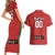 Custom British Lions Couples Matching Short Sleeve Bodycon Dress and Hawaiian Shirt Combination of England Irish Scottish Welsh