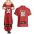 Custom British Lions Couples Matching Summer Maxi Dress and Hawaiian Shirt Combination of England Irish Scottish Welsh