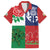 Custom British Lions Family Matching Long Sleeve Bodycon Dress and Hawaiian Shirt Combination of England Irish Scottish Welsh