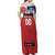 Custom British Lions Family Matching Off Shoulder Maxi Dress and Hawaiian Shirt Combination of England Irish Scottish Welsh