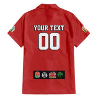 Custom British Lions Family Matching Puletasi and Hawaiian Shirt Combination of England Irish Scottish Welsh