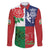 Custom British Lions Family Matching Short Sleeve Bodycon Dress and Hawaiian Shirt Combination of England Irish Scottish Welsh