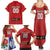 Custom British Lions Family Matching Summer Maxi Dress and Hawaiian Shirt Combination of England Irish Scottish Welsh