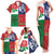 Custom British Lions Family Matching Tank Maxi Dress and Hawaiian Shirt Combination of England Irish Scottish Welsh