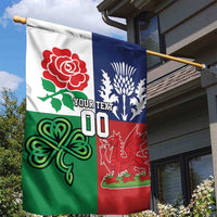Custom British Lions Garden Flag Combination of England Irish Scottish Welsh