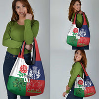 Custom British Lions Grocery Bag Combination of England Irish Scottish Welsh