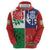Custom British Lions Hoodie Combination of England Irish Scottish Welsh
