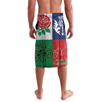 Custom British Lions Lavalava Combination of England Irish Scottish Welsh