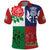 Custom British Lions Polo Shirt Combination of England Irish Scottish Welsh