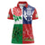 Custom British Lions Women Polo Shirt Combination of England Irish Scottish Welsh