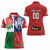 Custom British Lions Women Polo Shirt Combination of England Irish Scottish Welsh