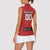 Custom British Lions Women Sleeveless Polo Shirt Combination of England Irish Scottish Welsh