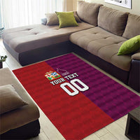 Custom British Lions Australia Queensland Area Rug Sporty Style