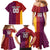Custom British Lions Australia Queensland Family Matching Mermaid Dress and Hawaiian Shirt Sporty Style