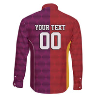 Custom British Lions Australia Queensland Family Matching Puletasi and Hawaiian Shirt Sporty Style