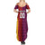 Custom British Lions Australia Queensland Family Matching Summer Maxi Dress and Hawaiian Shirt Sporty Style