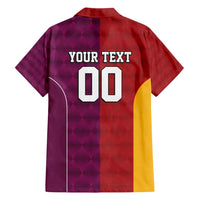 Custom British Lions Australia Queensland Hawaiian Shirt Sporty Style