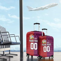 Custom British Lions Australia Queensland Luggage Cover Sporty Style