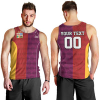 Custom British Lions Australia Queensland Men Tank Top Sporty Style